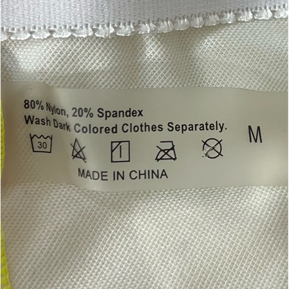 SHEIN One Piece Swimsuit High Hip Bright Summer Swim Bathing Suit Size Medium - Picture 12 of 16